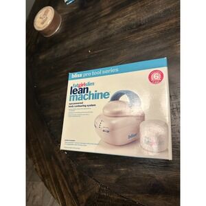 Bliss FatGirlSlim Lean Machine Spa Powered Body Contouring System… see desc.